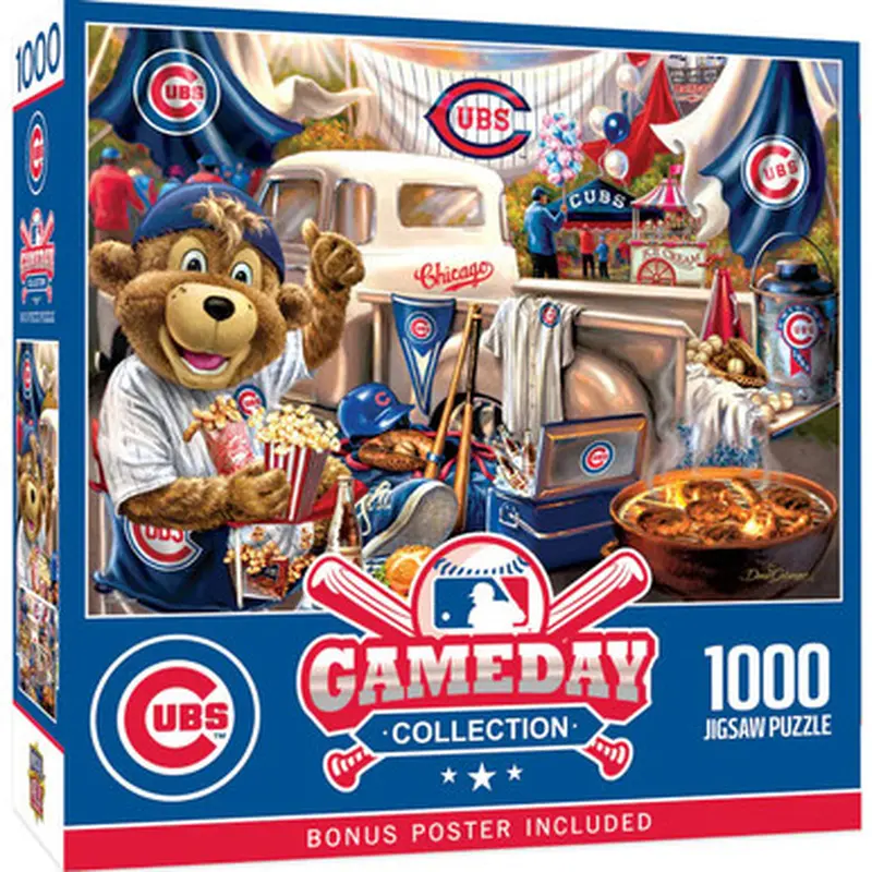 Chicago Cubs Masterpieces Gameday 1000 Piece Jigsaw Puzzle 