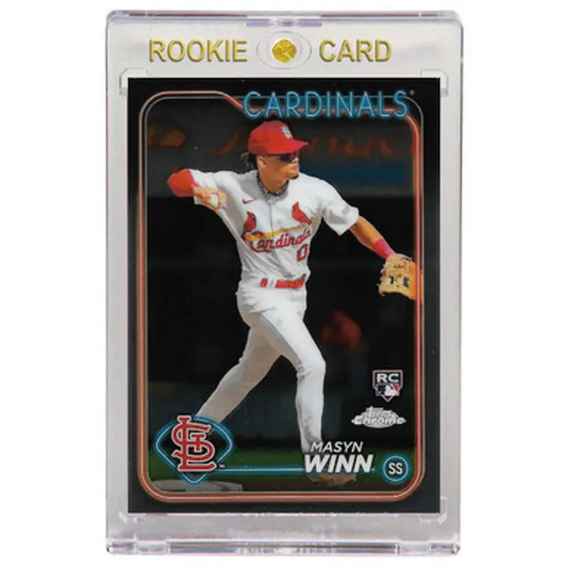 Masyn Winn St. Louis Cardinals 2024 Topps Chrome # 189 Rookie Card 