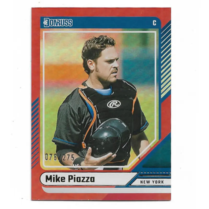 Mike Piazza 2024 Donruss Red & Blue # 92 Ltd Ed of 275 