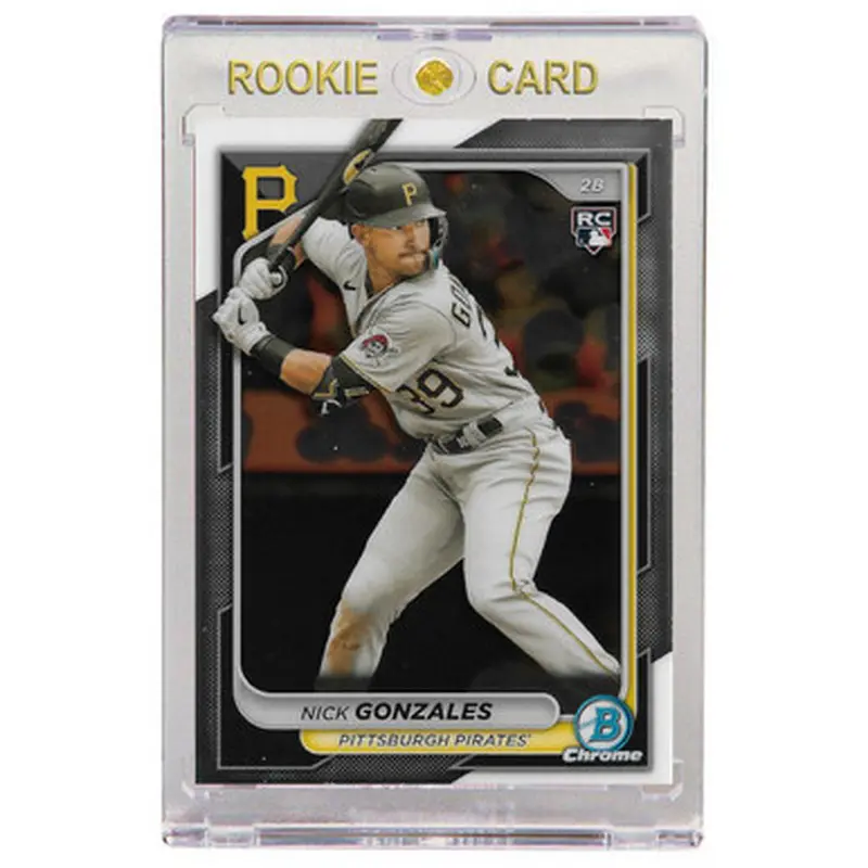 Nick Gonzales Pittsburgh Pirates 2024 Bowman Chrome # 87 Rookie Card 