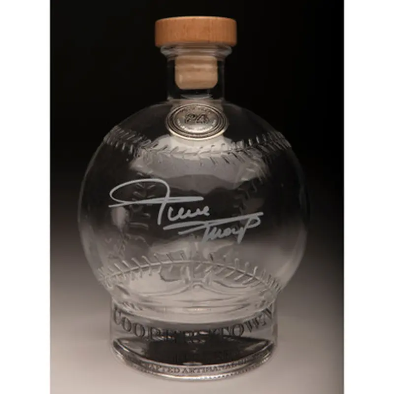 Willie Mays Cooperstown Distillery Hall of Fame Signature Series Baseball Decanter 