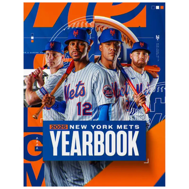 2025 New York Mets Official Team Yearbook 
