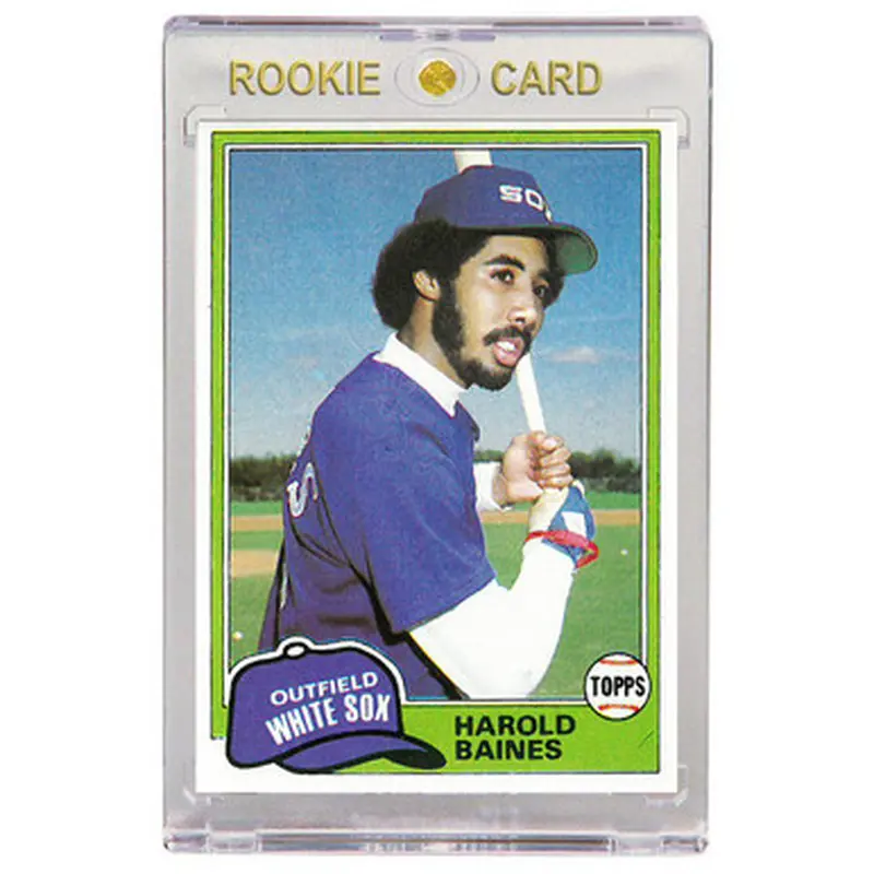 Harold Baines Chicago White Sox 1981 Topps # 347 Rookie Card 