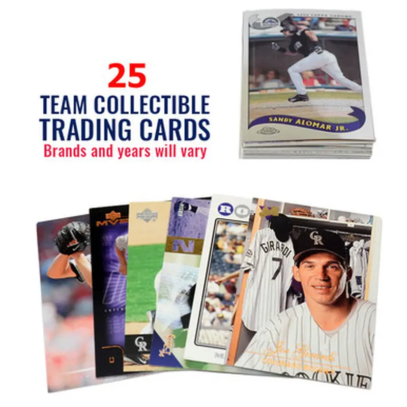 Colorado Rockies 25 Card Team Baseball Card Lot 