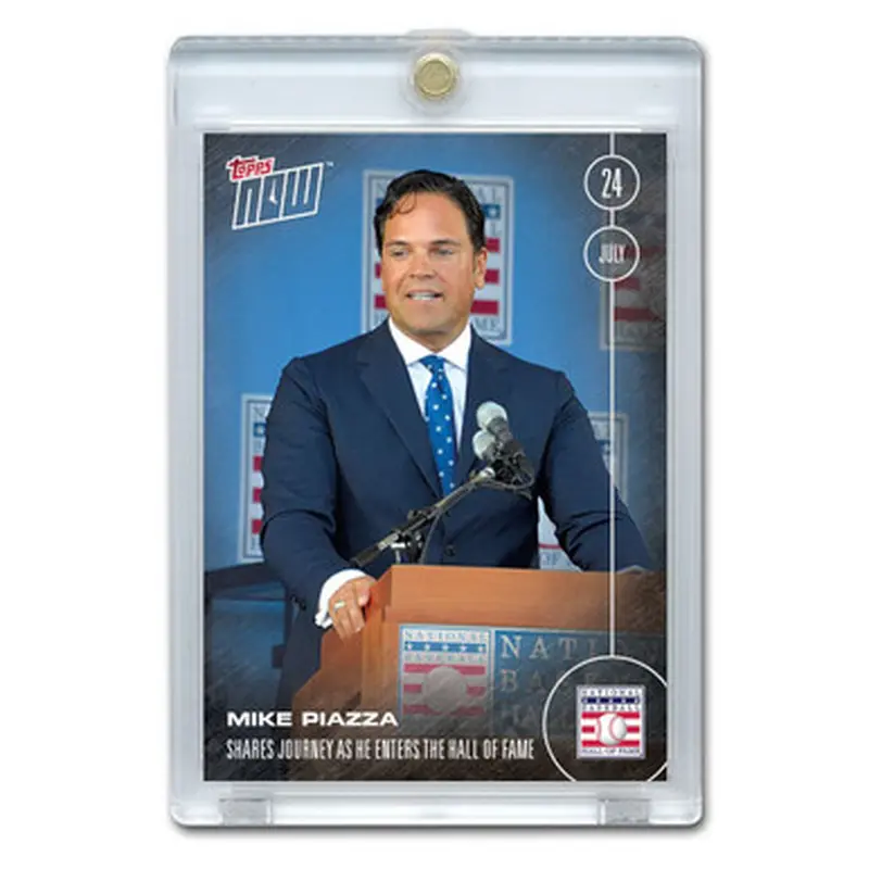 Mike Piazza Hall of Fame Induction 2016 Topps Now Card # 282 Ltd Ed of 1,309 
