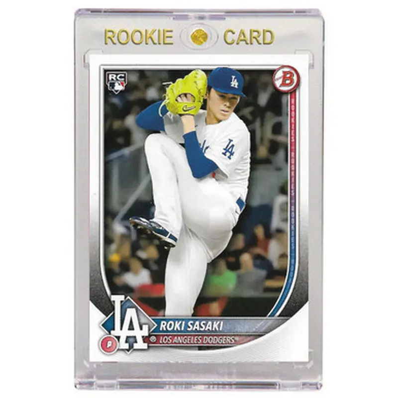 Roki Sasaki Los Angeles Dodgers 2025 Bowman # 12 Rookie Card 