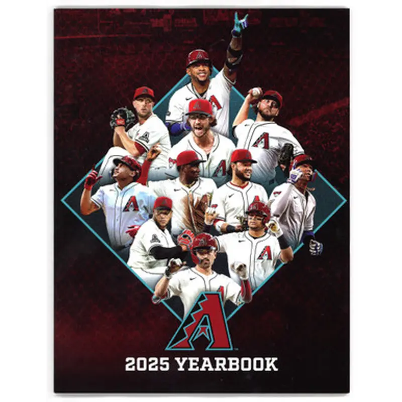 2025 Arizona Diamondbacks Official Team Yearbook 