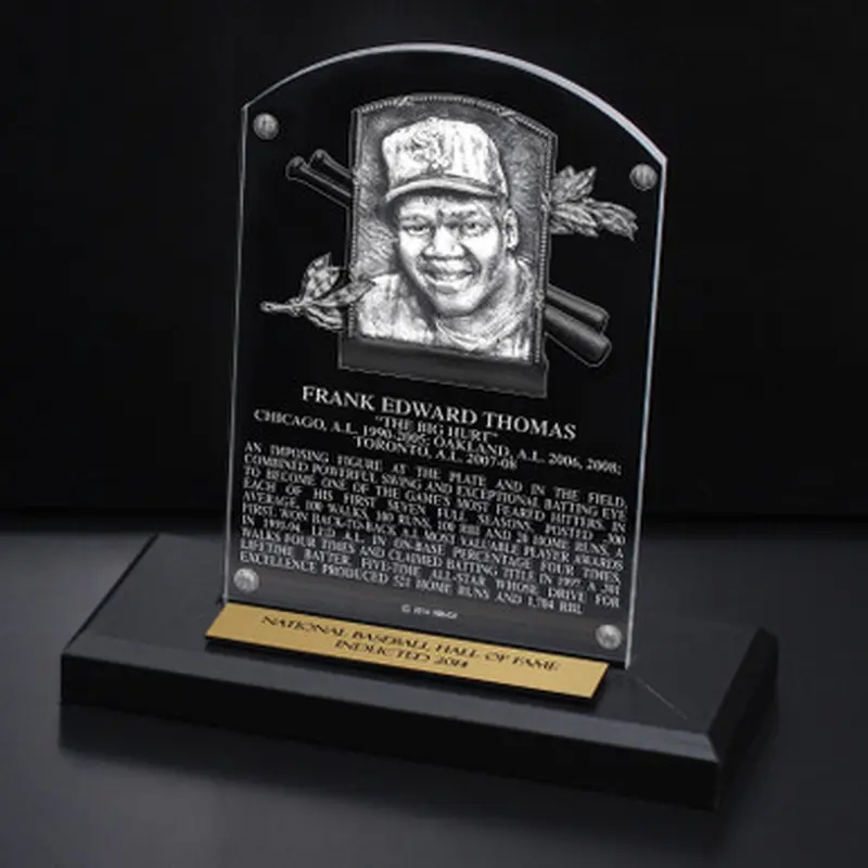 Frank Thomas Acrylic Replica Hall of Fame Plaque 