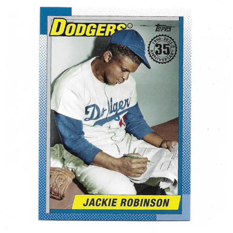 Jackie Robinson 2025 Topps 35th Anniversary '90 # T90-11 