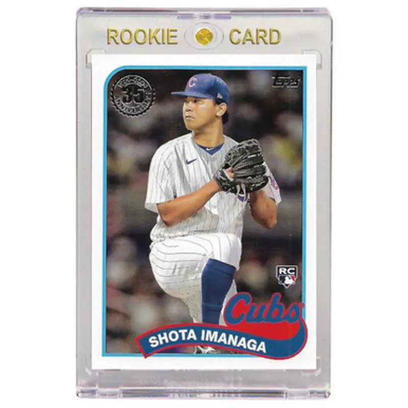 Shota Imanaga Chicago Cubs 2024 Topps Update 35th Annivesary # 89B2-4 Rookie Card 
