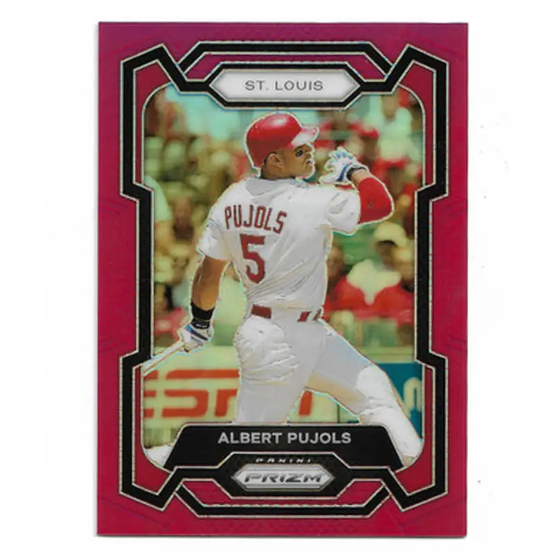 Albert Pujols 2024 Panini Prizm Red # 209 Ltd Ed of 299 