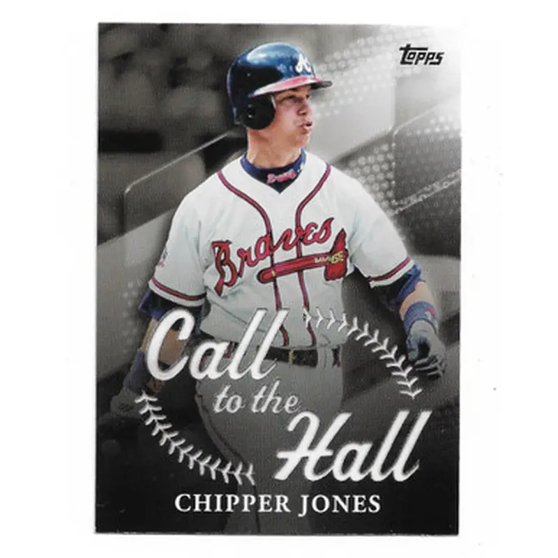 Chipper Jones 2025 Topps Call to the Hall # 2 