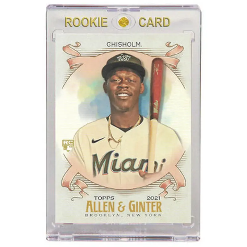 Jazz Chisholm Miami Marlins 2021 Topps Alex & Ginter # 231 Rookie Card 