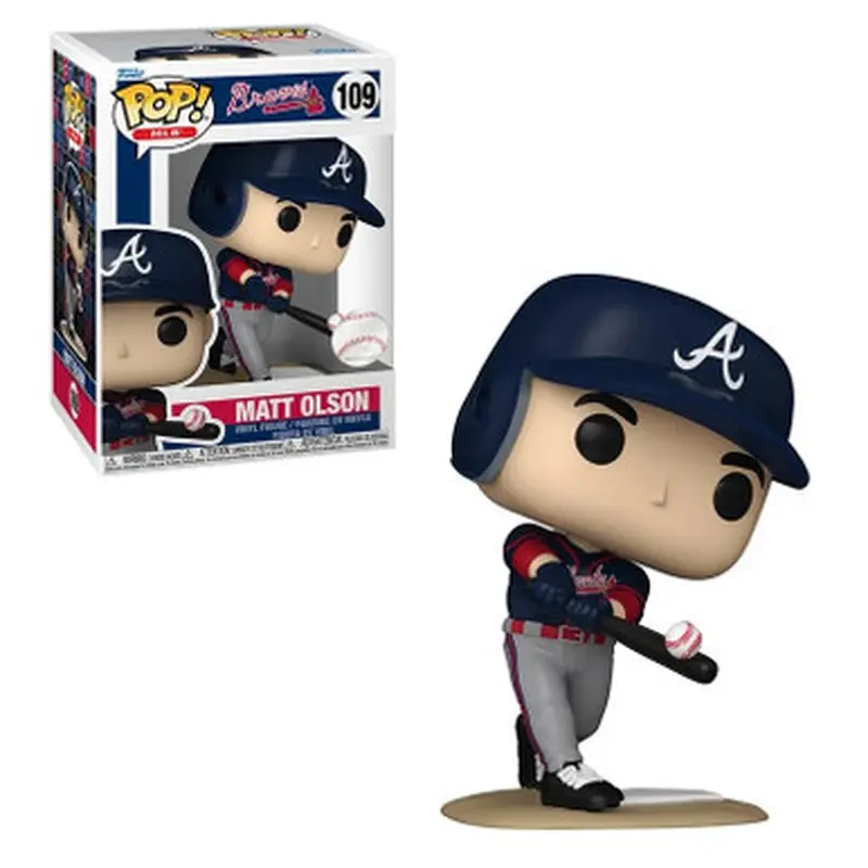 Matt Olson Atlanta Braves Funko Pop! Vinyl Figure # 109 