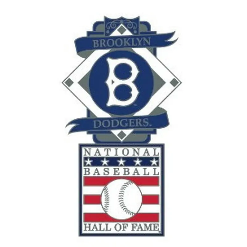 Brooklyn Dodgers Baseball Hall of Fame Logo Exclusive Collector's Pin 