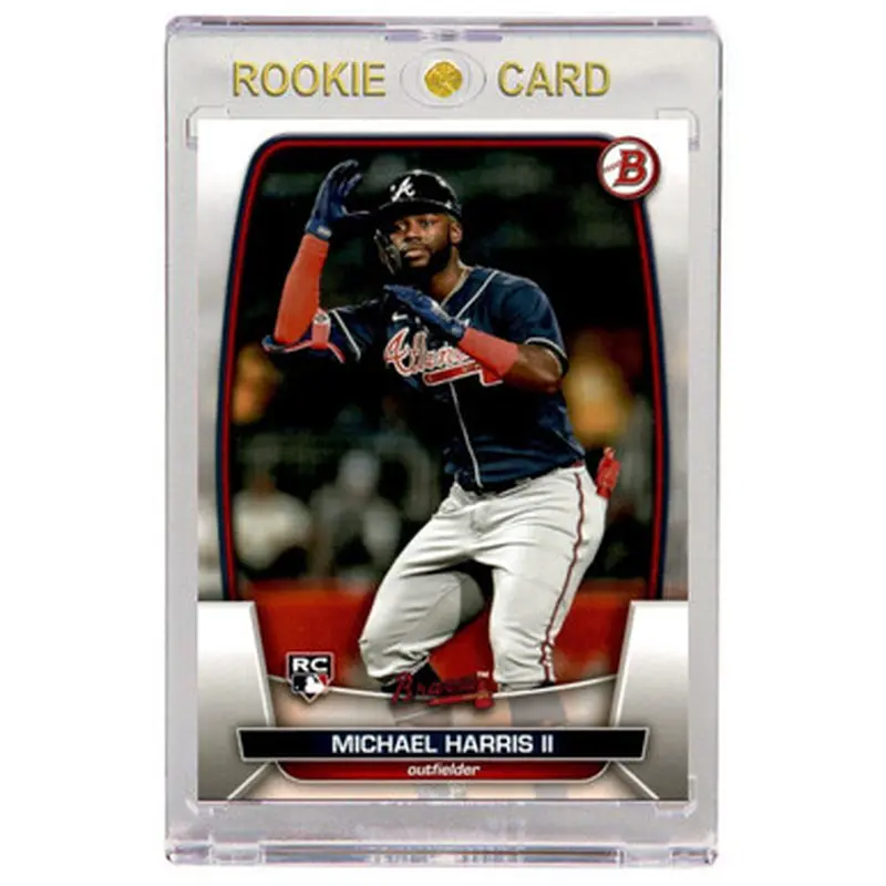 Michael Harris II Atlanta Braves 2023 Bowman # 76 Rookie Card 