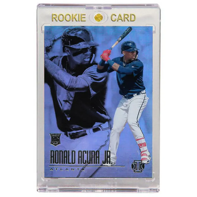Ronald Acuna Atlanta Braves 2018 Panini Illusions # 14 Rookie Card 