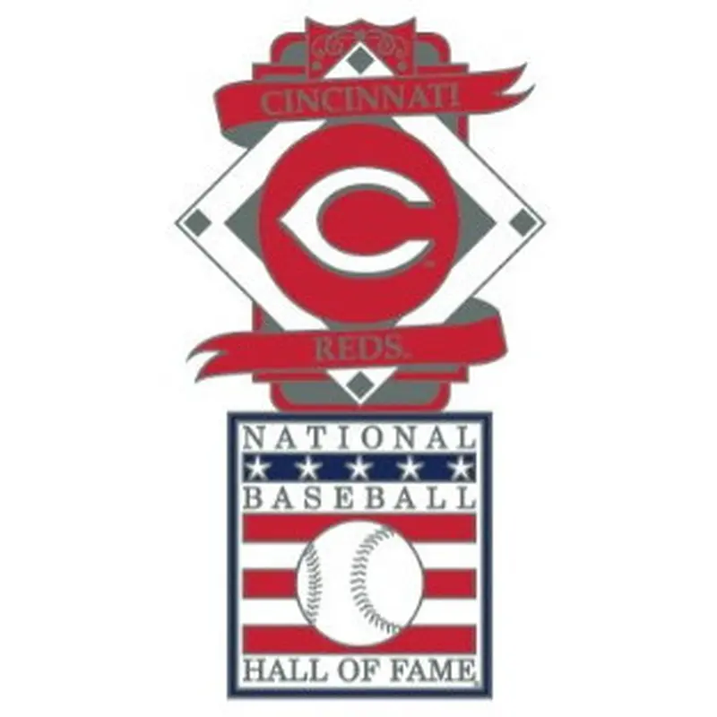 Cincinnati Reds Baseball Hall of Fame Logo Exclusive Collector's Pin 