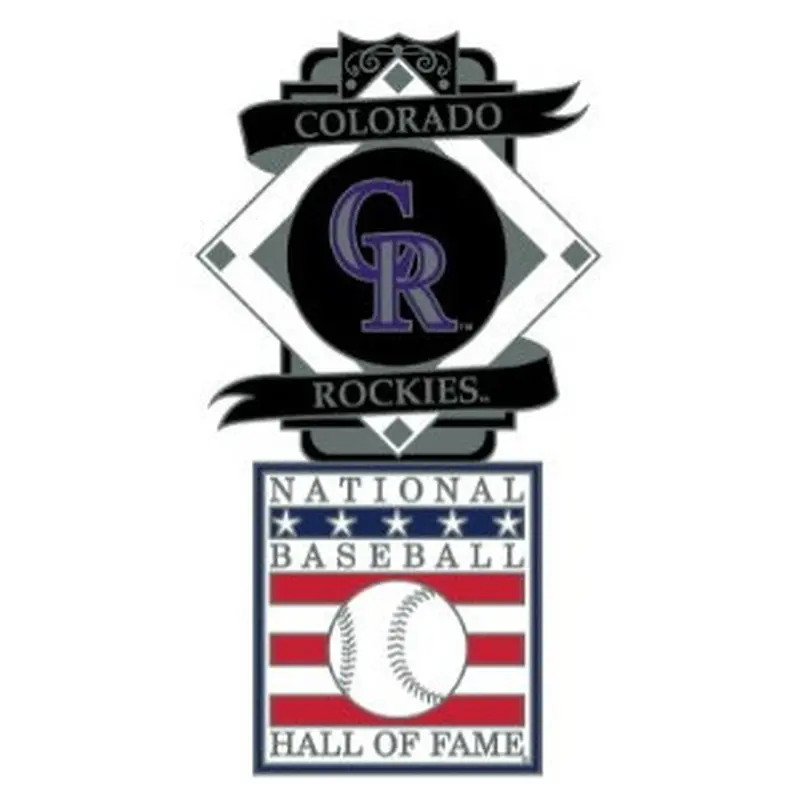 Colorado Rockies Baseball Hall of Fame Logo Exclusive Collector's Pin 