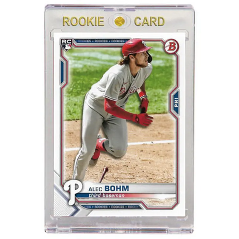 Alec Bohm Philadelphia Phillies 2021 Bowman # 2 Rookie Card 