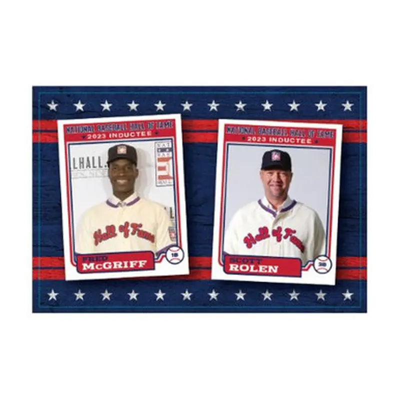 Baseball Hall of Fame Class of 2023 Induction Lenticular Postcard 