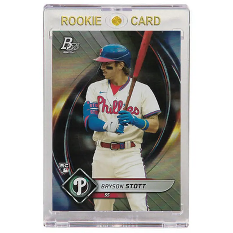 Bryson Stott Philadelphia Phillies 2022 Bowman Platinum # 24 Rookie Card 