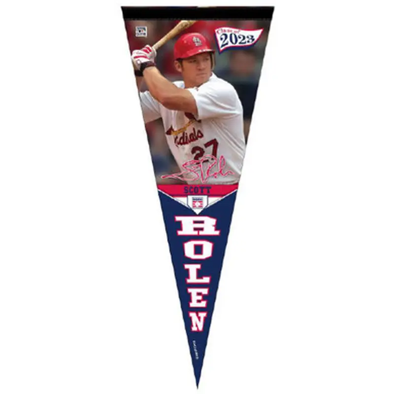 Scott Rolen St. Louis Cardinals Hall of Fame Class of 2023 12 x 30 Image Pennant 