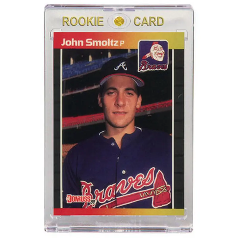 John Smoltz Atlanta Braves 1989 Donruss # 642 Rookie Card 