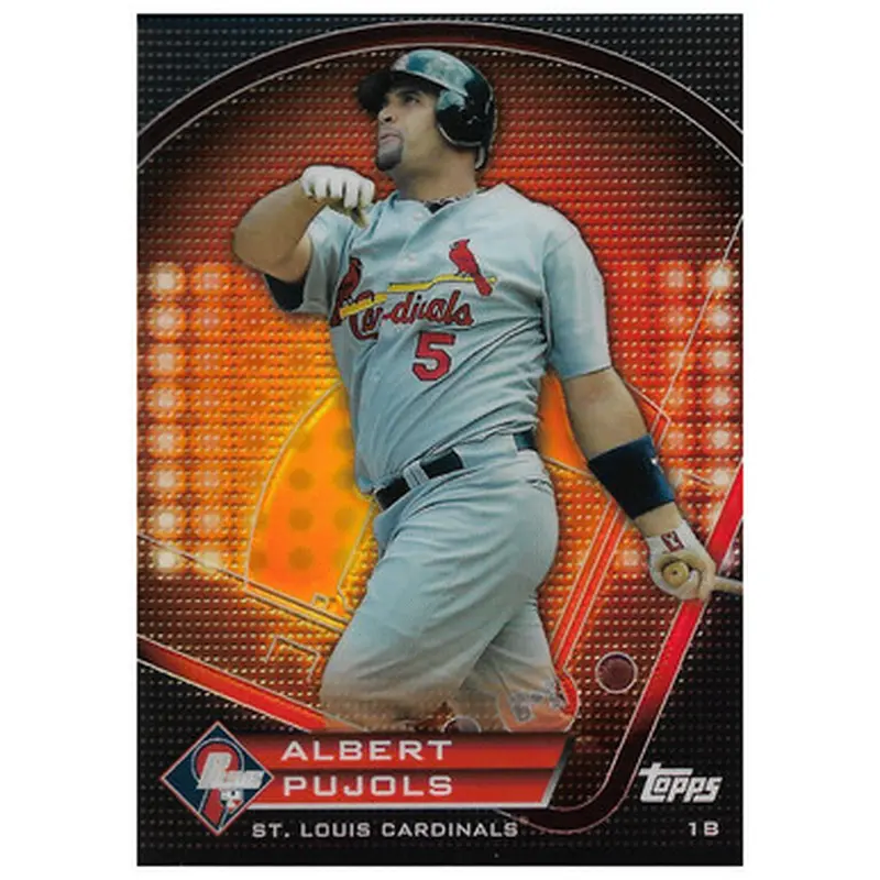 Albert Pujols 2011 Topps Prime 9 Players of the Week Refractor # PNR2 
