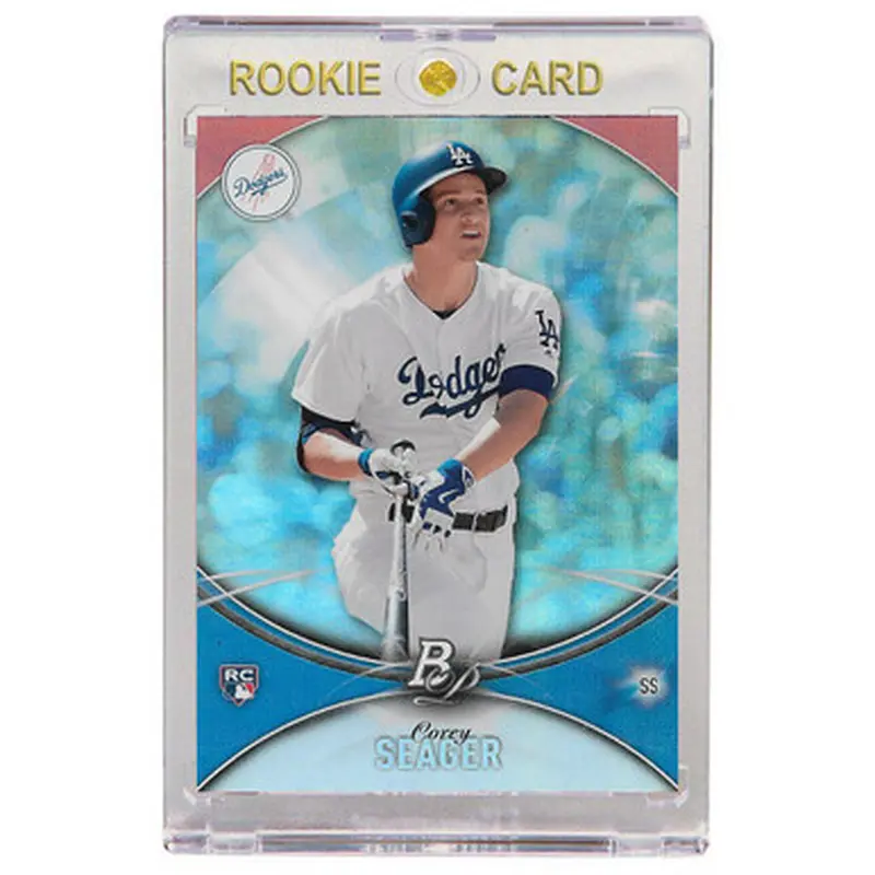 Corey Seager Los Angeles Dodgers 2016 Bowman Platinum # 40 Rookie Card 