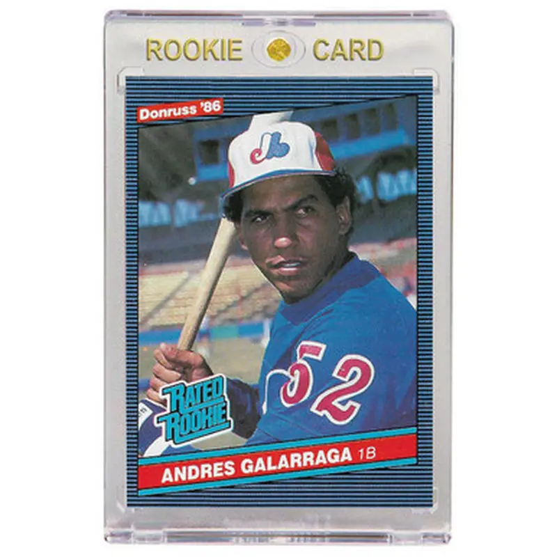 Andres Galarraga Montreal Expos 1986 Donruss # 33 Rookie Card 