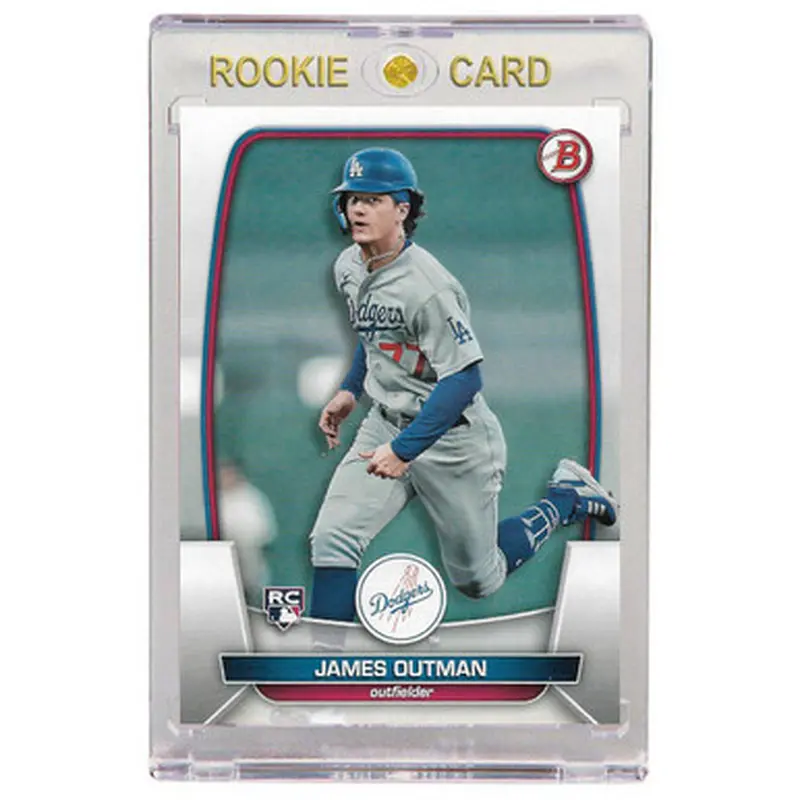 James Outman Los Angeles Dodgers 2023 Bowman # 13 Rookie Card 