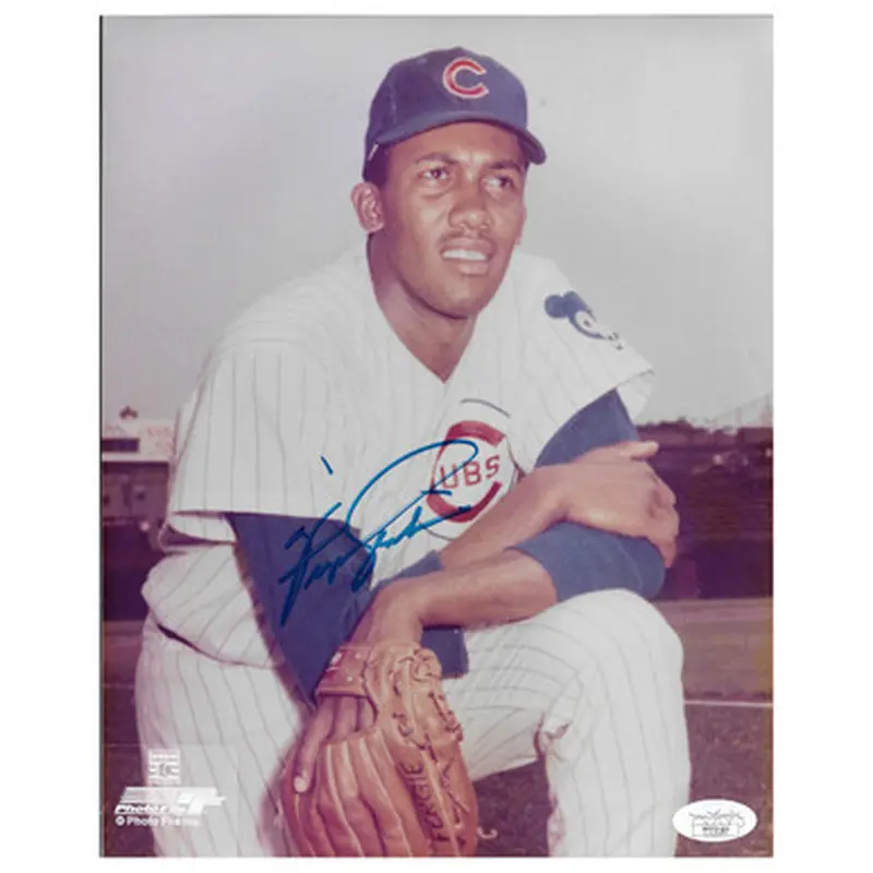 Fergie Jenkins Autographed 8x10 Photograph - Kneeling (JSA) 
