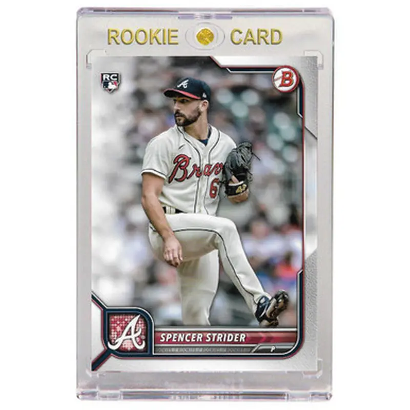 Spencer Strider Atlanta Braves 2022 Bowman # 41 Rookie Card 