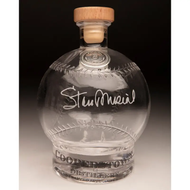 Stan Musial Cooperstown Distillery Hall of Fame Signature Series Baseball Decanter 
