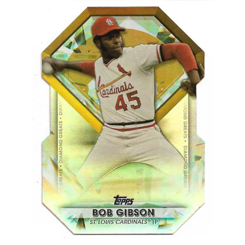 Bob Gibson 2022 Topps Diamond Greats Die Cut # DGDC-50 