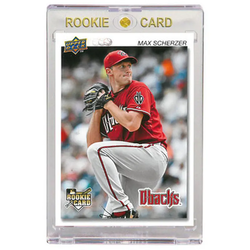 Max Scherzer Arizona Diamondbacks 2008 Upper Deck Timeline # 123 Rookie Card 