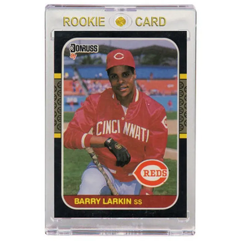 Barry Larkin Cincinnati Reds 1987 Donruss # 492 Rookie Card 