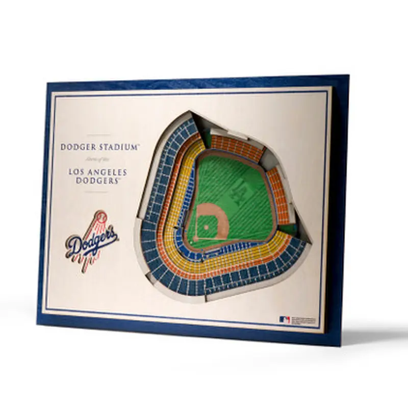 Los Angeles Dodgers 5 Layer 17 x 13 StadiumViews 3D Wall Art 