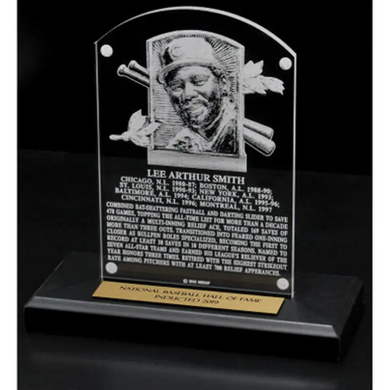 Lee Smith Acrylic Replica Hall of Fame Plaque 