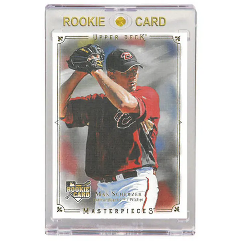 Max Scherzer Arizona Diamondbacks 2008 Upper Deck Masterpiece # 5 Rookie Card 