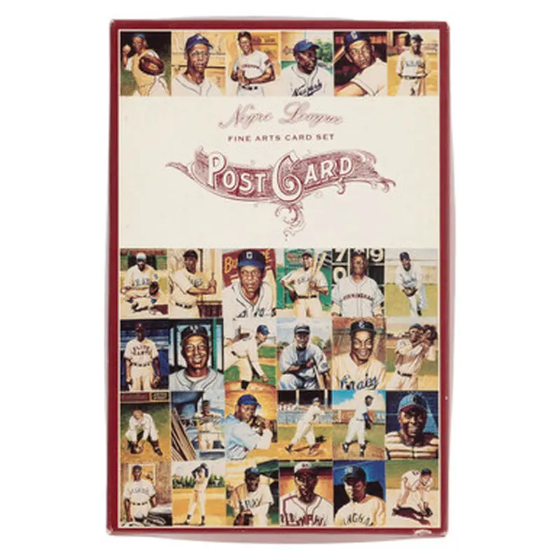 Negro League Ron Lewis 1991 Fine Art Postcard Set of 30 - Sealed 