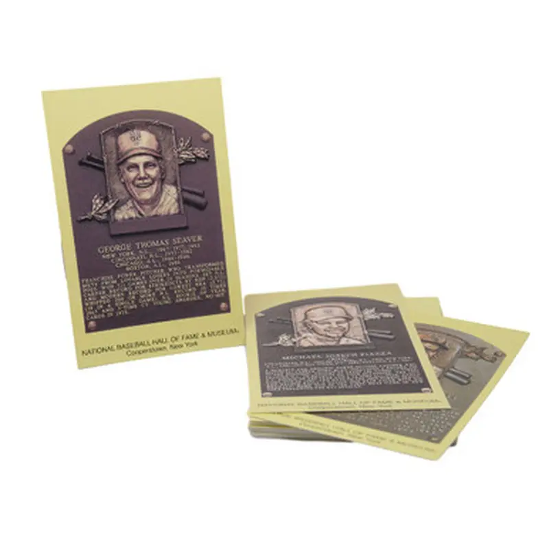 New York Mets Baseball Hall of Fame Plaque Postcard Team Set (19) 