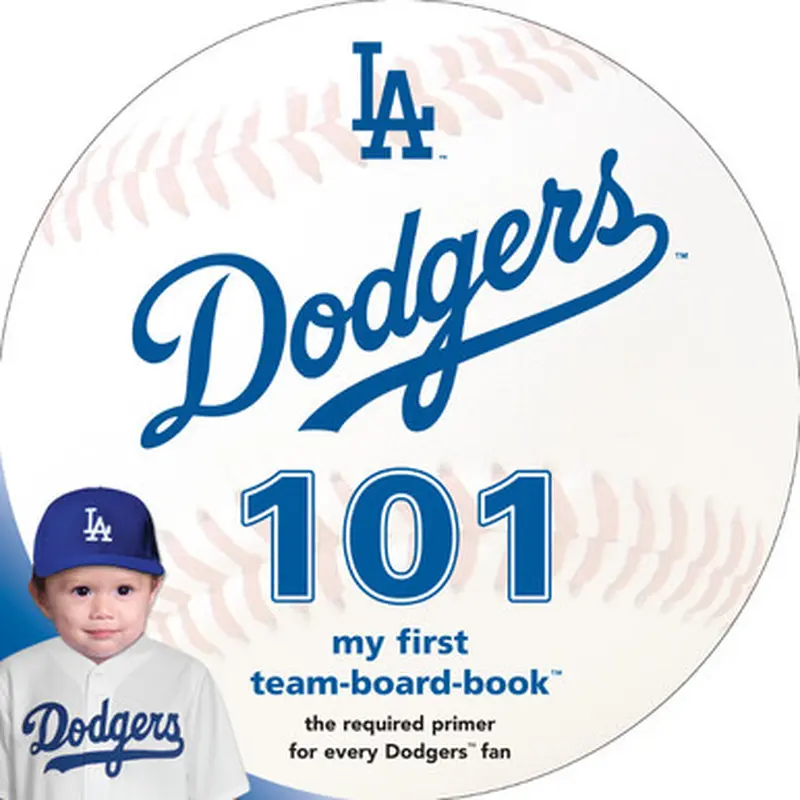 Los Angeles Dodgers 101 Baby Board Book 