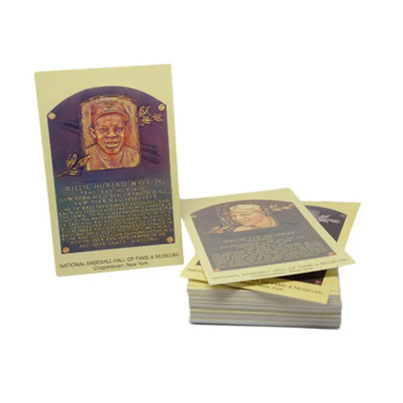 San Francisco Giants Baseball Hall of Fame Plaque Postcard Team Set 