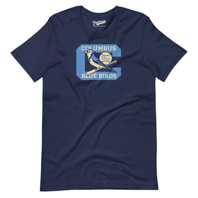 Unisex Teambrown Colorado Blue Birds Team Navy T-Shirt Size L