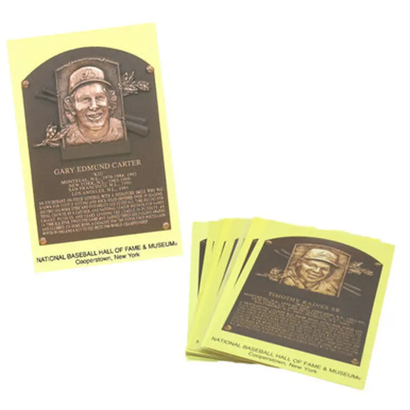 Montreal Expos Baseball Hall of Fame Plaque Postcard Team Set (11) 
