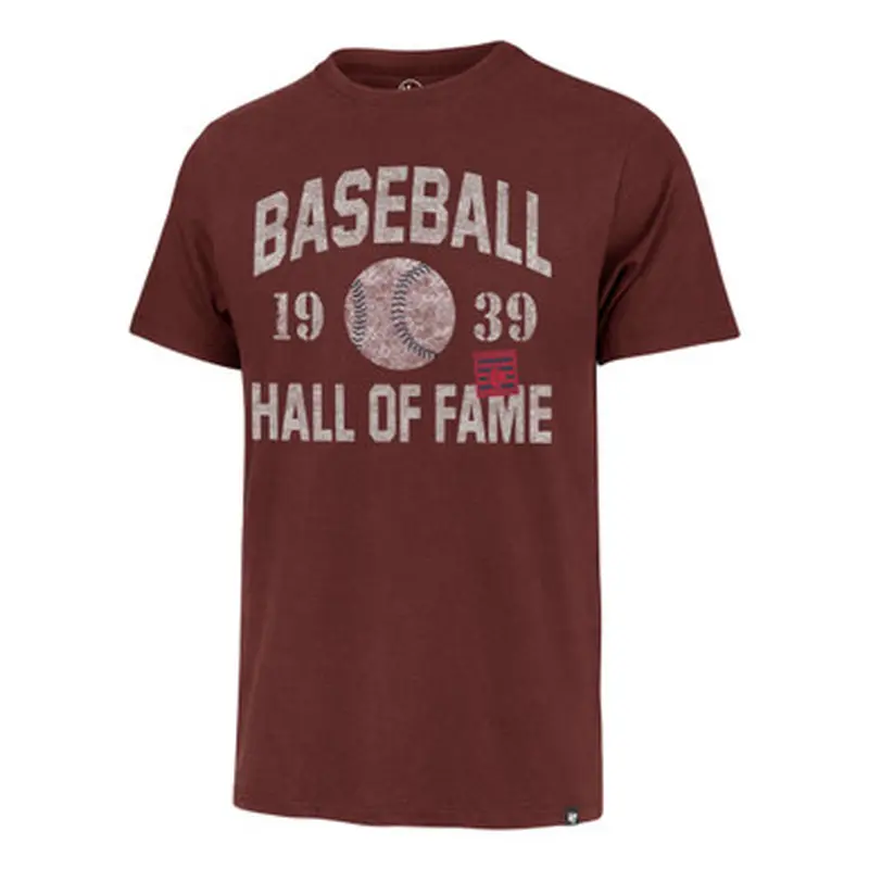 Mens 47 Baseball Hall of Fame On Track Franklin Vintage Red T-Shirt Size L