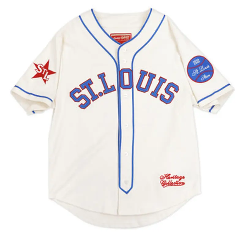 Mens St. Louis Stars Replica Ivory Heritage Jersey Size XL