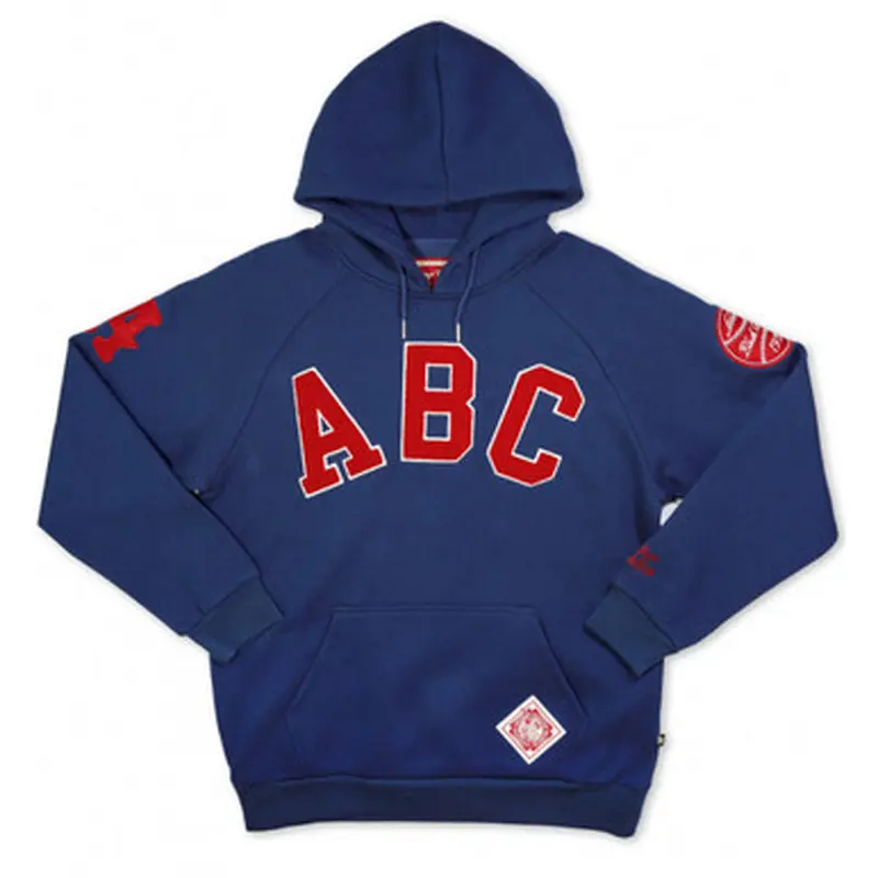 Atlanta Black Crackers Negro League Heritage Dark Royal Hooded Sweatshirt Size XL